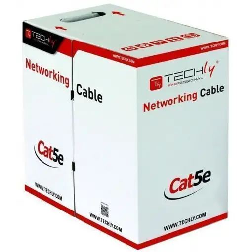 Techly ITP8-RIS-0305LO cable de red Negro 305 m Cat5e F/UTP (FTP) Techly ITP8-RIS-0305LO cable de red Negro 305 m Cat5e F/UTP (FTP)
