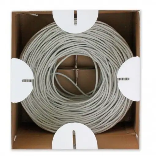 Techly ITP8-RIS-0305LO cable de red Negro 305 m Cat5e F/UTP (FTP)