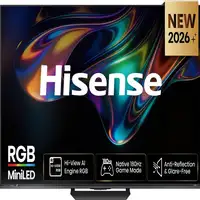 Televisor RGB-Mini LED 65" 4K Ultra HD Negro Smart 20019625 HISENSE Televisor RGB-Mini LED 65" 4K Ultra HD Negro Smart 20019625 HISENSE