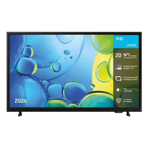 Televisor LED 32" Full HD Negro Smart TU32F6005FKXSP SAMSUNG Televisor LED 32" Full HD Negro Smart TU32F6005FKXSP SAMSUNG