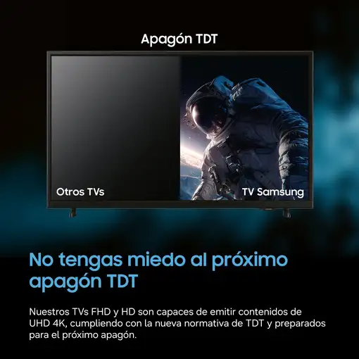 Televisor LED 32" Full HD Negro Smart TU32F6005FKXSP SAMSUNG