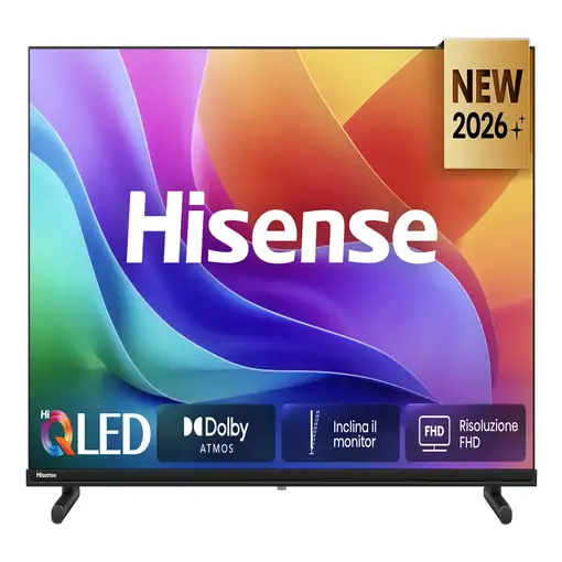 Televisor QLED 40" Full HD Negro Smart 20018217 HISENSE