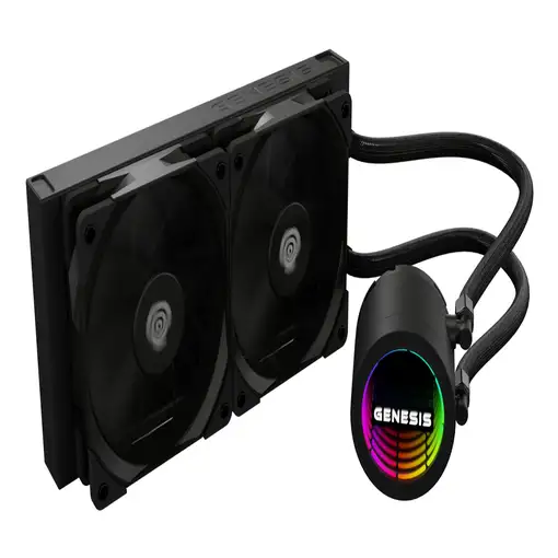 GENESIS Hydria 240 Procesador Sistema de refrigeración líquida todo en uno Negro GENESIS Hydria 240 Procesador Sistema de refrigeración líquida todo en uno Negro