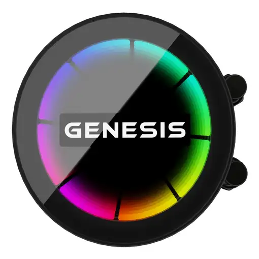 GENESIS Hydria 240 Procesador Sistema de refrigeración líquida todo en uno Negro