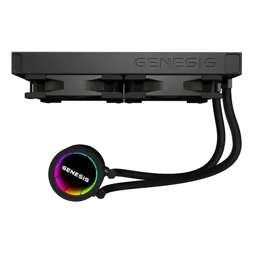 GENESIS Hydria 240 Procesador Sistema de refrigeración líquida todo en uno Negro