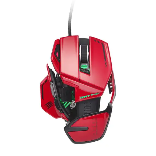 Mad Catz R.A.T 8+ ADV ratón Juego Mano derecha USB tipo A Óptico 20000 DPI