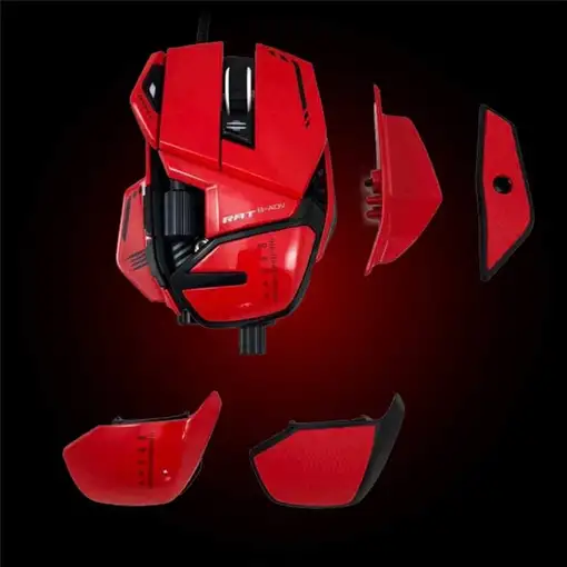 Mad Catz R.A.T 8+ ADV ratón Juego Mano derecha USB tipo A Óptico 20000 DPI