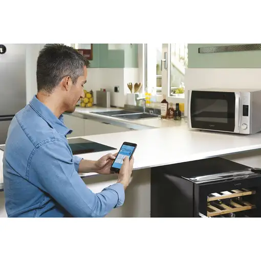 Microondas COOKinApp con grill Encimera 30 L 900 Inox/Acero 72649 CMXG 30DS CANDY