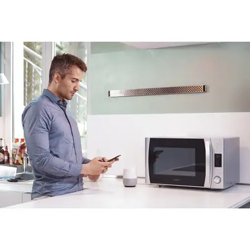 Microondas COOKinApp con grill Encimera 30 L 900 Inox/Acero 72649 CMXG 30DS CANDY