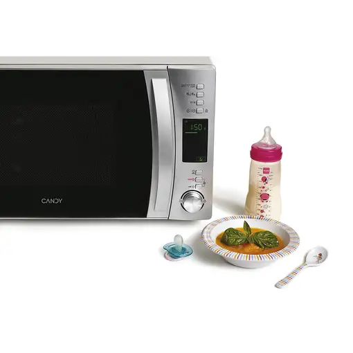 Candy COOKinApp CMXG22DS Plata Microondas con grill Encimera 22 L 800 W