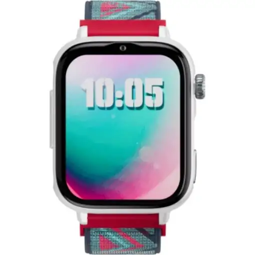 Reloj GPS Infantil SaveFamily SaveWatch PLUS 2 Carcasa Blanca Correa Tela Tribeca