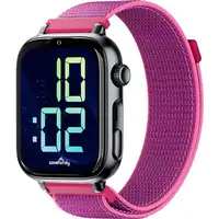 SaveFamily SaveWatch Plus 2 Smartwatch Infantil Caja Negra Correa Tela Frambuesa