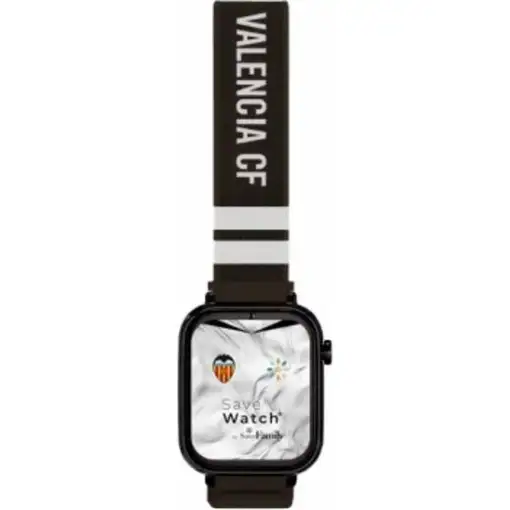 Reloj inteligente Save Family Plus Ed. Valencia Negro Correa Tela Negra