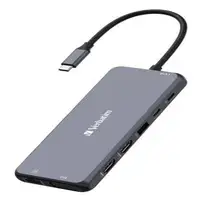 Verbatim CMH-05 USB Tipo C 5000 Mbit/s Plata Verbatim CMH-05 USB Tipo C 5000 Mbit/s Plata