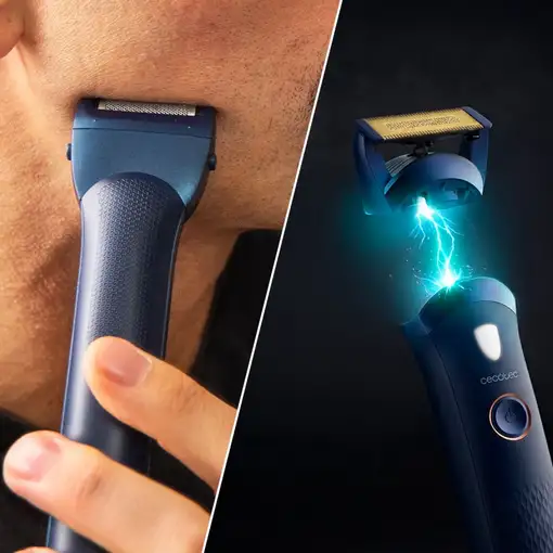 Cecotec PrecisionCare OneShave Pro Batería 8 mm Mojado y seco Azul oscuro