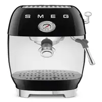 Cafeteras express Semi-automática Negro 1.4 L 2 cups ECF03BLEU SMEG