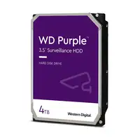 Western Digital Purple disco duro interno 4 TB 5400 RPM 64 MB 3.5" Serial ATA III Western Digital Purple disco duro interno 4 TB 5400 RPM 64 MB 3.5" Serial ATA III