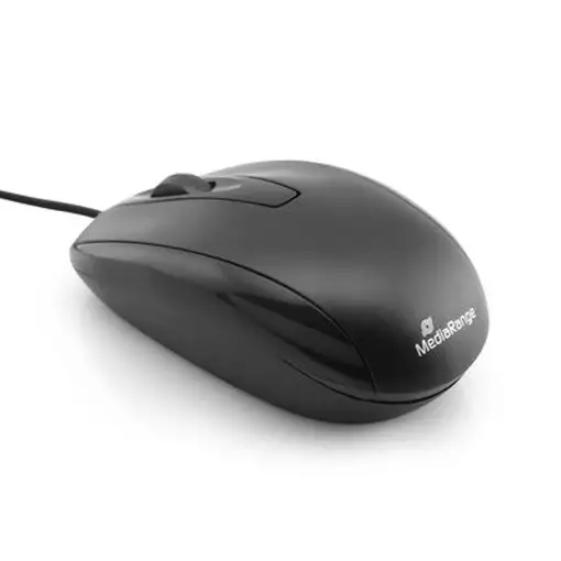 MediaRange MROS211 ratón Oficina Ambidextro USB tipo A Óptico 1000 DPI