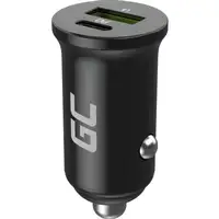 Green Cell GC CADM-GC-38AC - USB-Ladegeraet 38 W 1x USB-C USB-A schwarz Linterna, Green Cell GC CADM-GC-38AC - USB-Ladegeraet 38 W 1x USB-C USB-A schwarz Linterna,