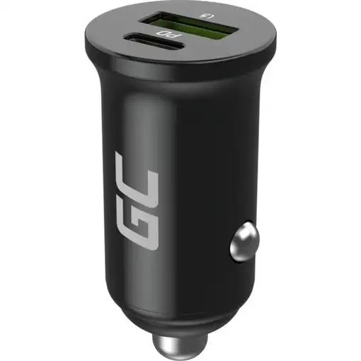 Green Cell GC CADM-GC-38AC - USB-Ladegeraet 38 W 1x USB-C USB-A schwarz Linterna, Green Cell GC CADM-GC-38AC - USB-Ladegeraet 38 W 1x USB-C USB-A schwarz Linterna,