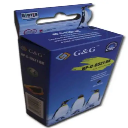 G&G NP-C-521BK-CHIP cartucho de tinta 1 pieza(s) Negro G&G NP-C-521BK-CHIP cartucho de tinta 1 pieza(s) Negro