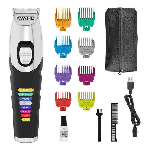 Wahl Color Trim AC/Batería 8 1,3 cm Negro, Acero inoxidable