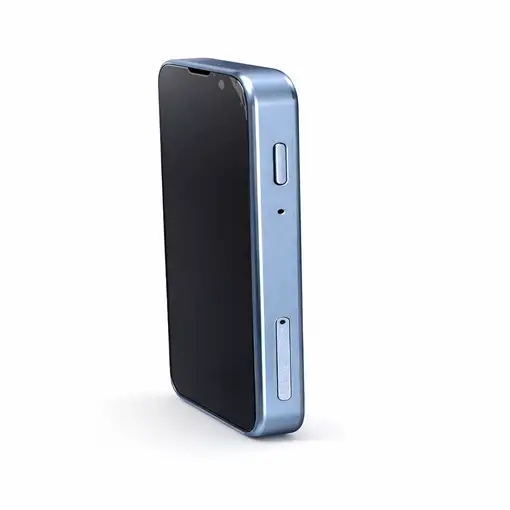 Mini Movil Premium con Triple Cámara, Diseño Elegante y Tamaño Compacto X18-Azul