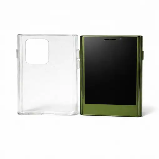 Mini Móvil Premium con Triple Cámara, Diseño Elegante y Tamaño Compacto X24 -Verde