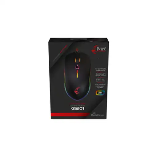 MediaRange MRGS201 ratón Juego Mano derecha USB tipo A Óptico 4000 DPI MediaRange MRGS201 ratón Juego Mano derecha USB tipo A Óptico 4000 DPI