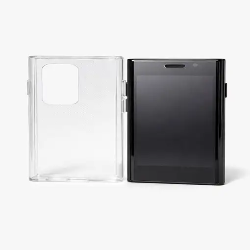Mini Móvil Premium con Triple Cámara, Diseño Elegante y Tamaño Compacto X24 - Negr
