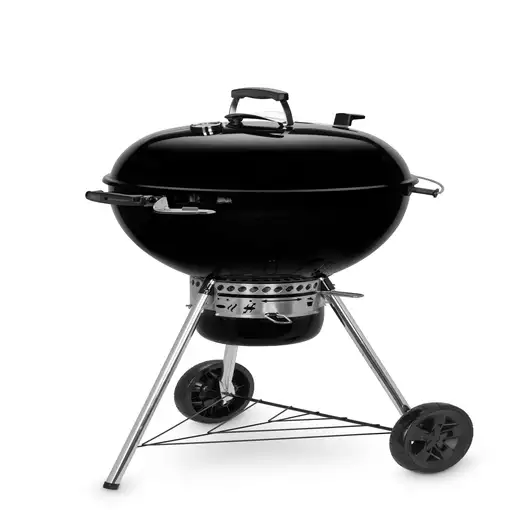 Weber GBS E-5750 Parrilla Carro Carbón (combustible) Negro, Plata