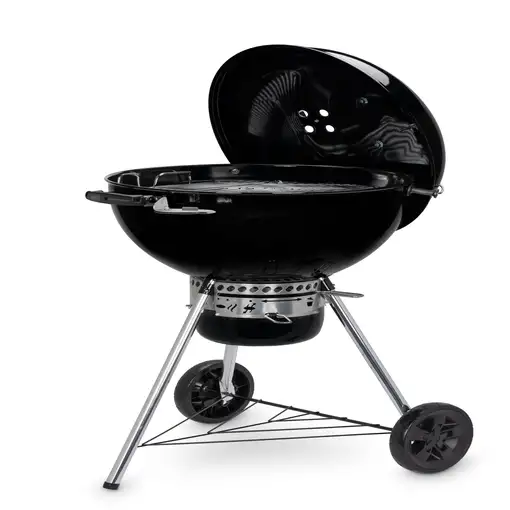 Weber GBS E-5750 Parrilla Carro Carbón (combustible) Negro, Plata