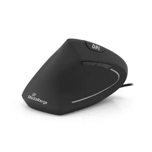 MediaRange MROS231 ratón Oficina Izquierda USB tipo A Óptico 2400 DPI