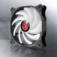 RAIJINTEK EOS 12 RBW ADD Placa base, Procesador Ventilador 12 cm Negro, Blanco 2 p RAIJINTEK EOS 12 RBW ADD Placa base, Procesador Ventilador 12 cm Negro, Blanco 2 p