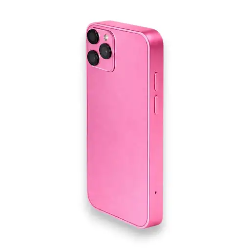 Mini Móvil Premium con Triple Cámara, Diseño Elegante y Tamaño Compacto-Rosa
