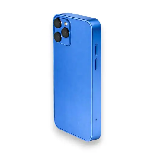 Mini Móvil Premium con Triple Cámara, Diseño Elegante y Tamaño Compacto-Azul