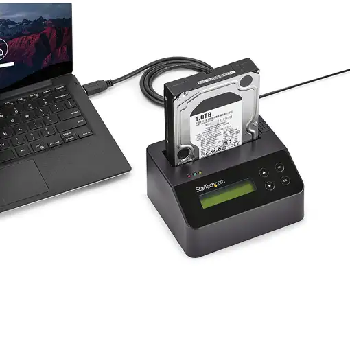 StarTech.com Borrador Autónomo USB 3.0 a SATA III de 1 Bahía para Disco Duro o SSD