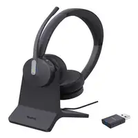 Yealink WH64 Hybird Dual with Charging Stand Teams Auriculares Inalámbrico Diadema Yealink WH64 Hybird Dual with Charging Stand Teams Auriculares Inalámbrico Diadema