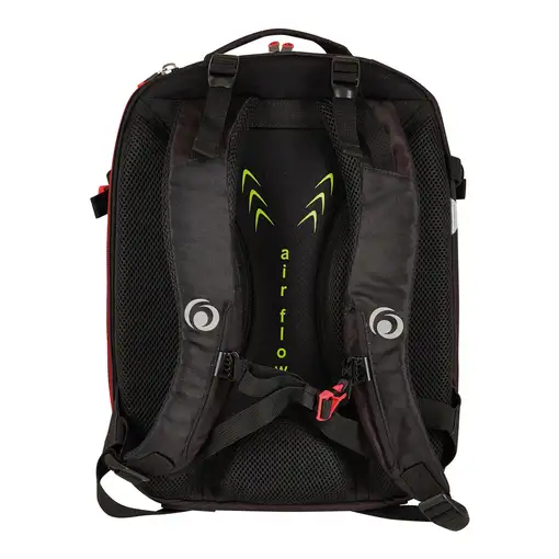 Herlitz Ultimate Graffiti mochila Mochila deportiva Negro, Rojo Poliéster