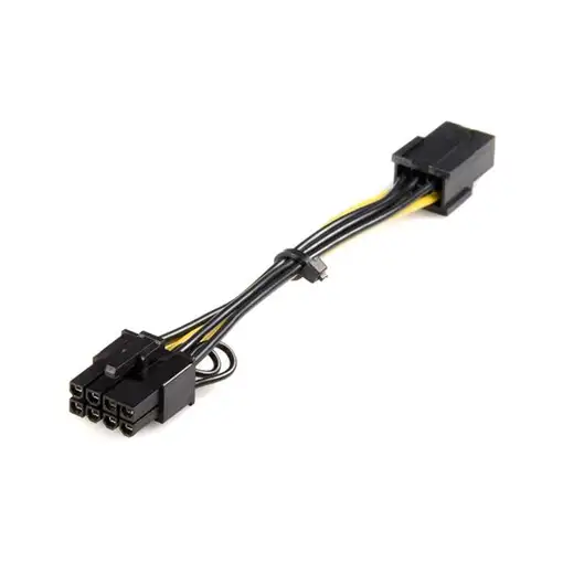 StarTech.com Cable adaptador de alimentación PCI Express de 6 pines a 8 pines StarTech.com Cable adaptador de alimentación PCI Express de 6 pines a 8 pines