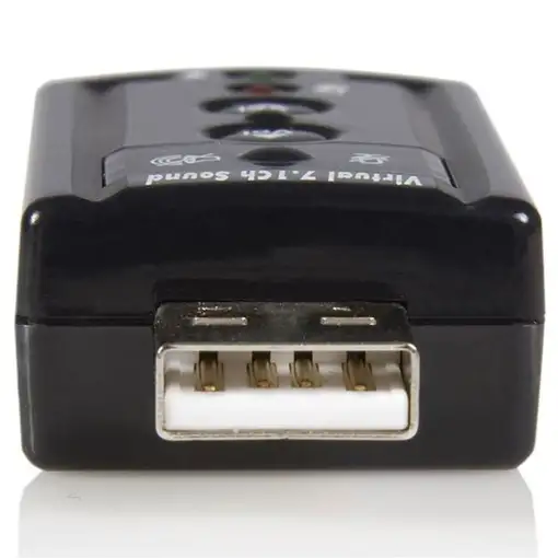 StarTech.com Tarjeta de Sonido 7,1 Virtual USB Externa Adaptador Conversor
