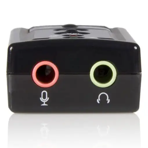 StarTech.com Tarjeta de Sonido 7,1 Virtual USB Externa Adaptador Conversor
