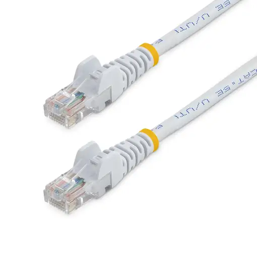 StarTech.com Cable de Red de 10m Blanco Cat5e Ethernet RJ45 sin Enganches StarTech.com Cable de Red de 10m Blanco Cat5e Ethernet RJ45 sin Enganches