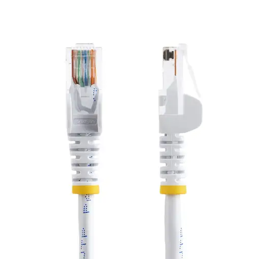 StarTech.com Cable de Red de 10m Blanco Cat5e Ethernet RJ45 sin Enganches