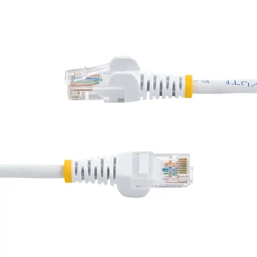 StarTech.com Cable de Red de 10m Blanco Cat5e Ethernet RJ45 sin Enganches
