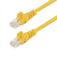 StarTech.com Cable de Red de 10m Amarillo Cat5e Ethernet RJ45 sin Enganches StarTech.com Cable de Red de 10m Amarillo Cat5e Ethernet RJ45 sin Enganches