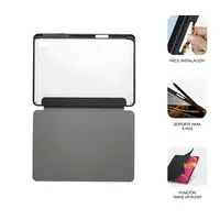 Funda Tablet Clear Shock Case Para Samsung S9+/S9 Fe+ 12,4\