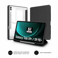 Funda Tablet Clear Shock Case Para Samsung S9+/S9 Fe+ 12,4\
