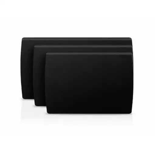 Emisor Térmico CERÁMICO THALIE 1500W Negro, Bajo Consumo-Programable 24/7