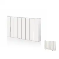 Emisor térmico seco ELIAN 1500 W blanco con patas incluidas, Programable 24/7 Emisor térmico seco ELIAN 1500 W blanco con patas incluidas, Programable 24/7